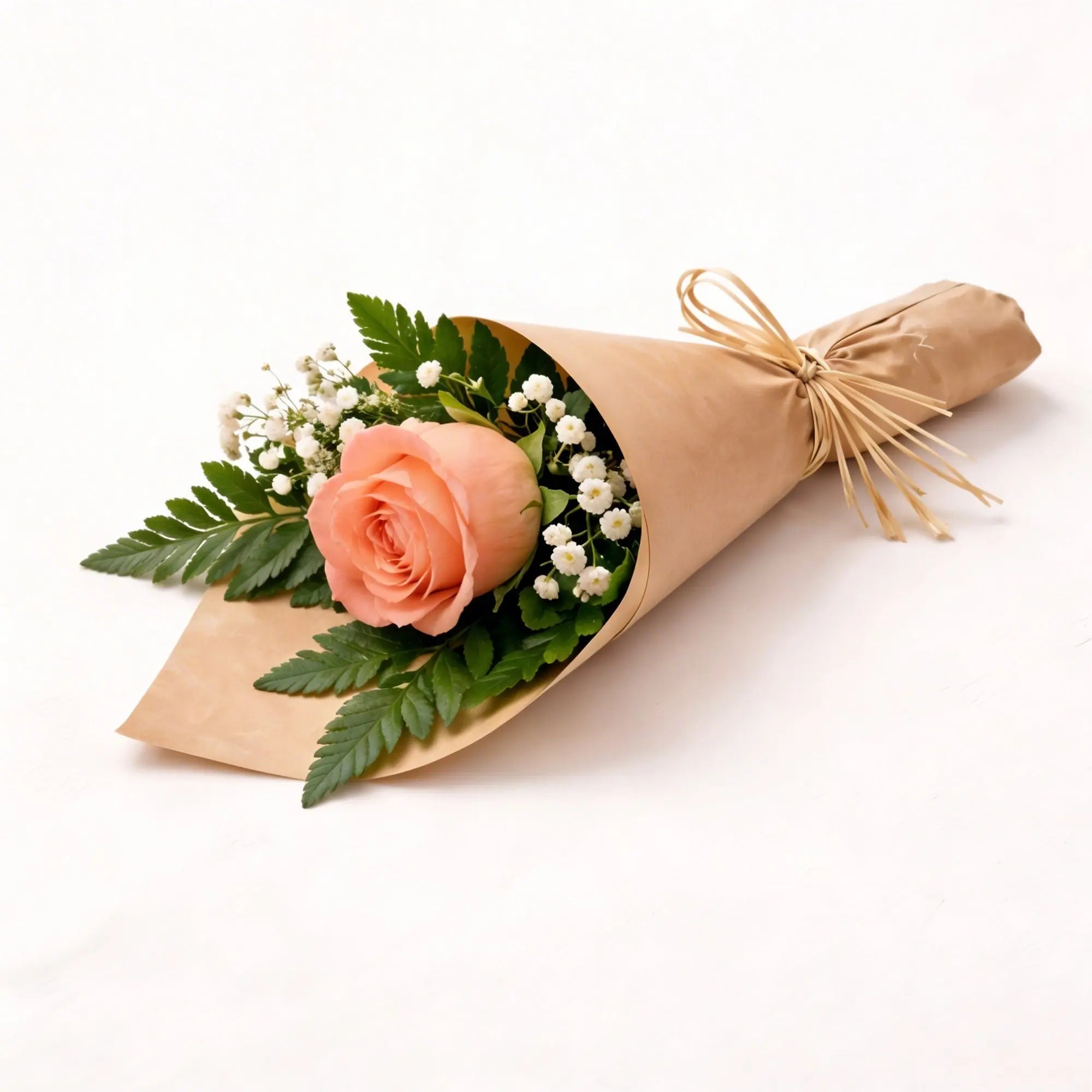 1 Peach Rose - Roses Everywhere