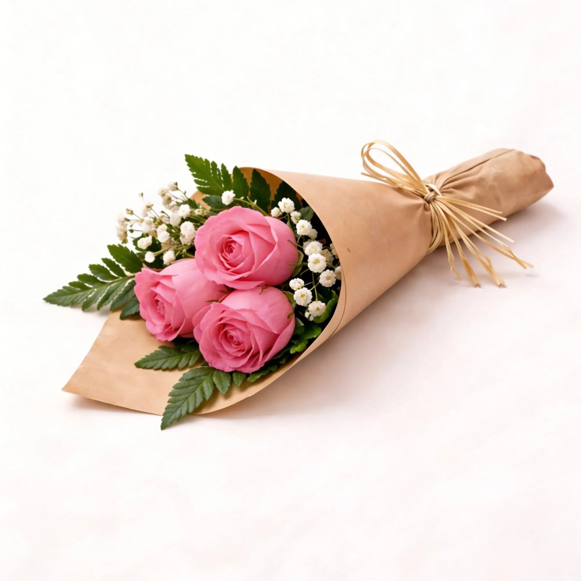 3 Pink Roses - Roses Everywhere