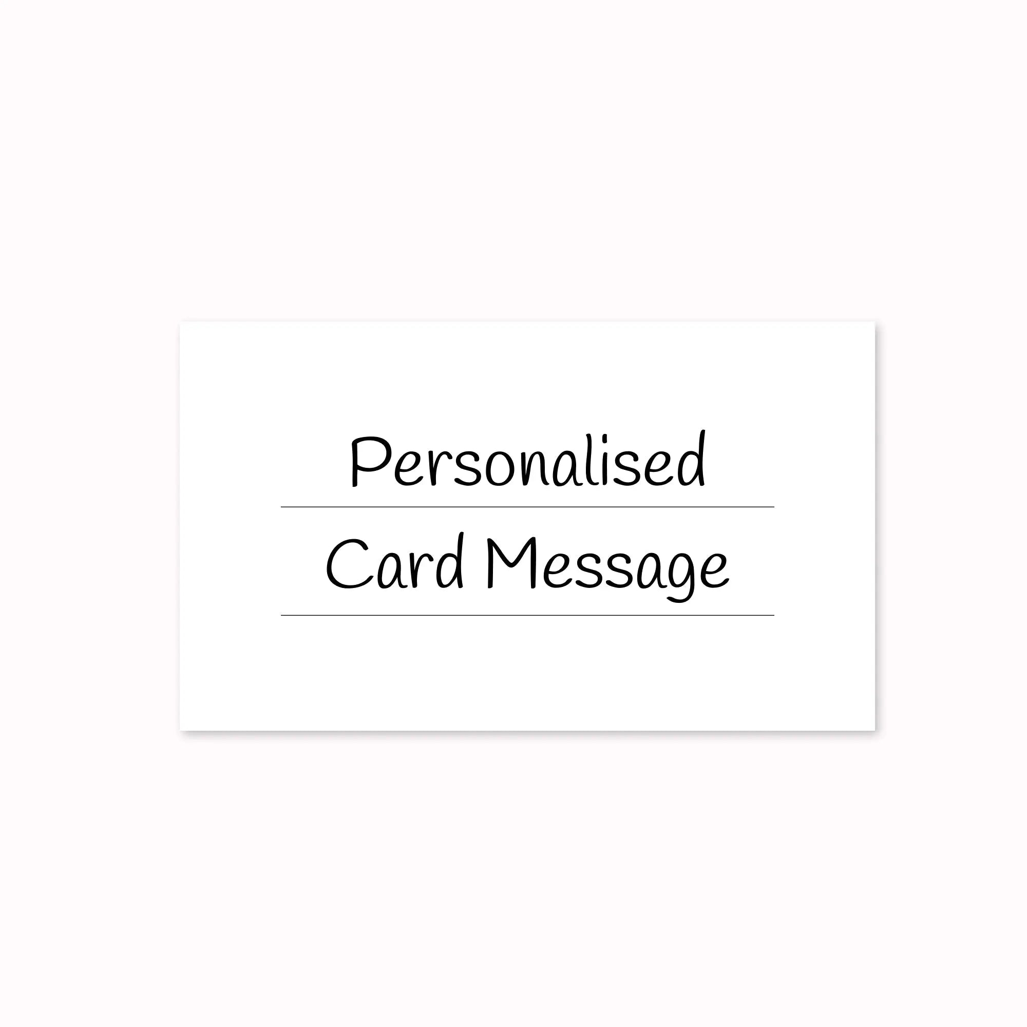 Personalised Message Card - Roses Everywhere