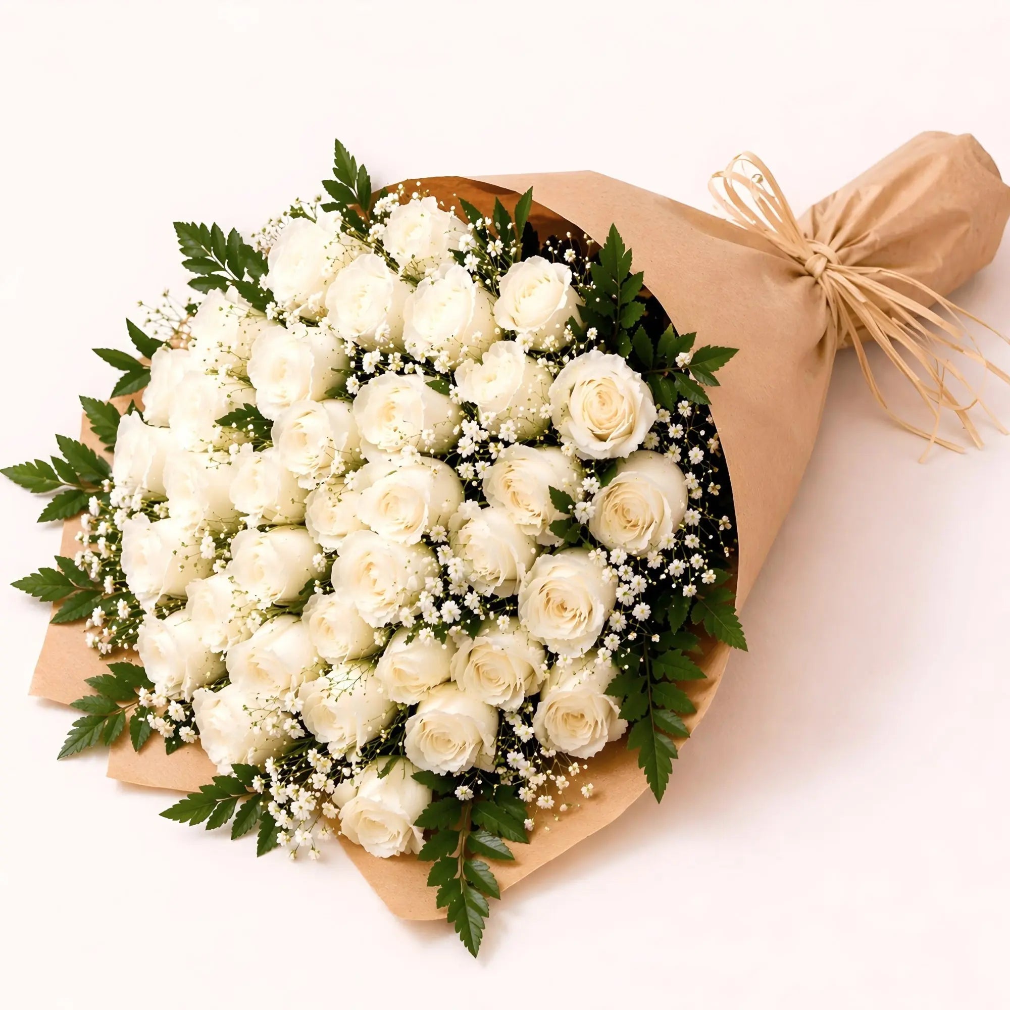 36 Cream Roses - Roses Everywhere
