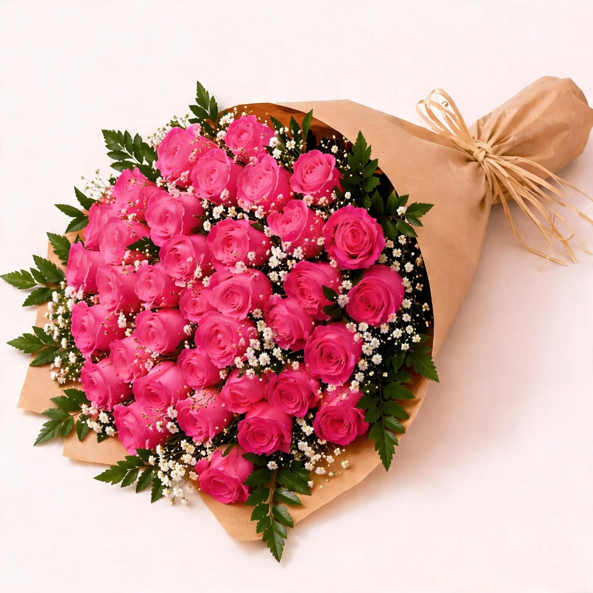 36 Hot Pink Roses - Roses Everywhere