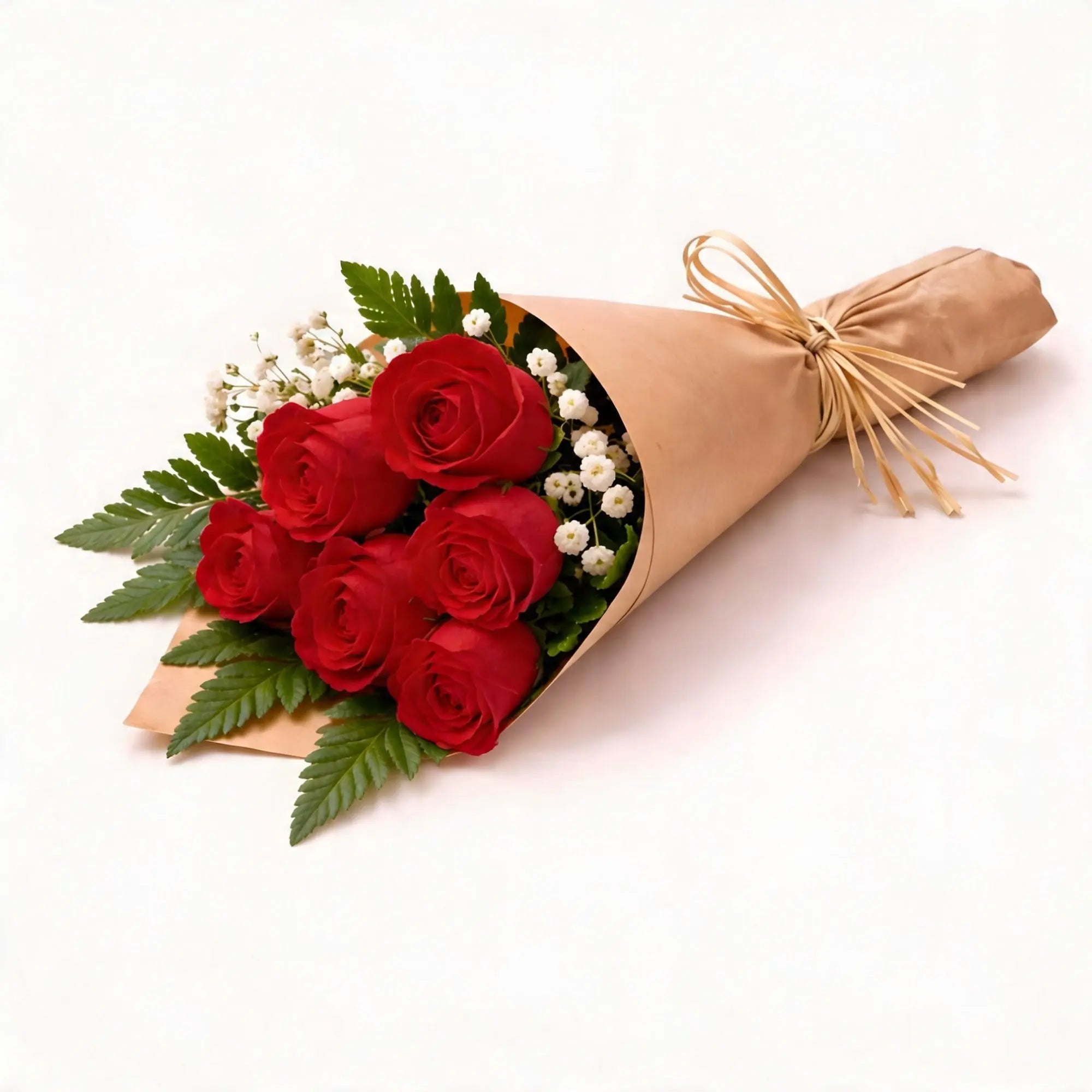 6 Red Roses - Roses Everywhere