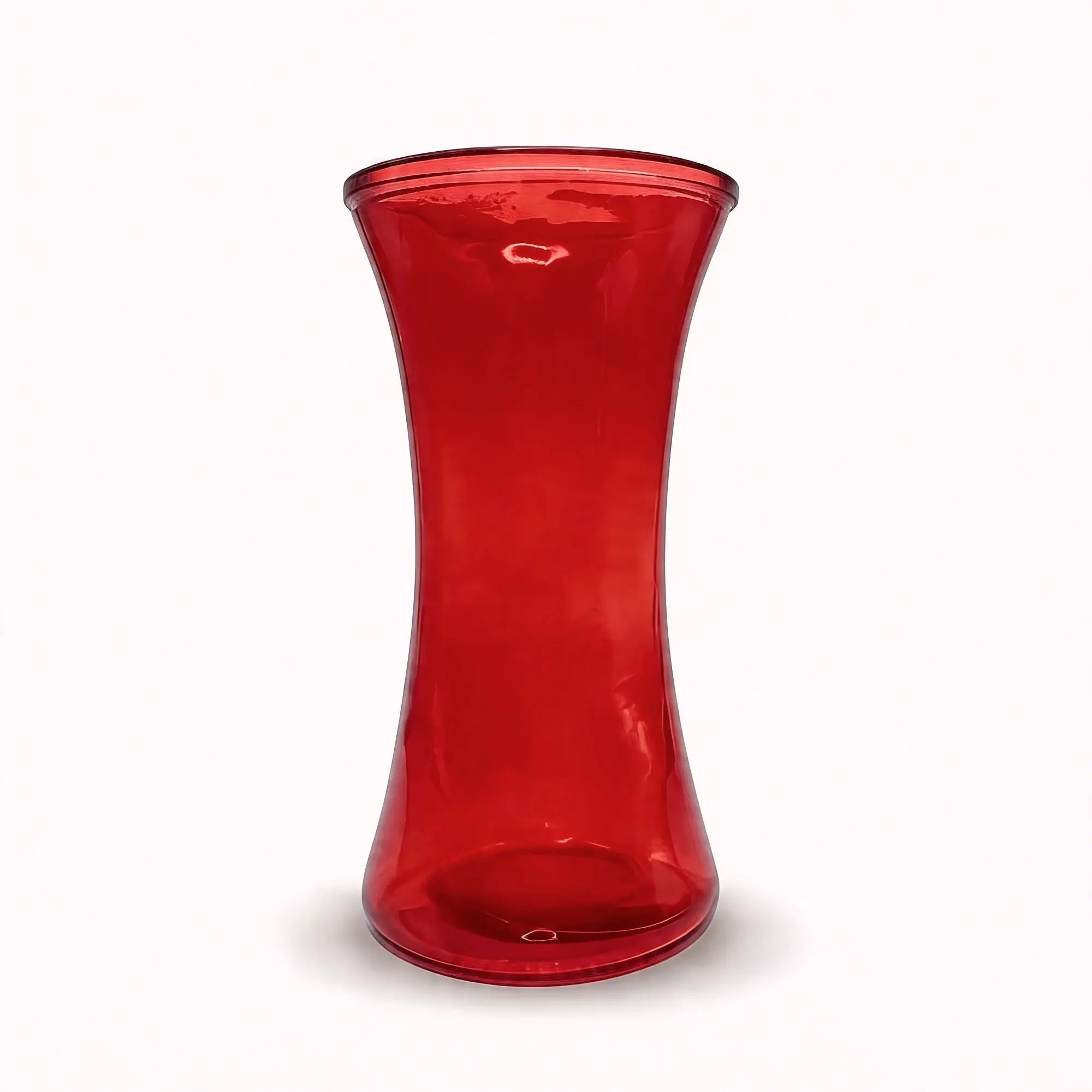 Glass Vase (Red) - Roses Everywhere